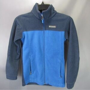 Columbia Blue and Gray Fleece Jacket